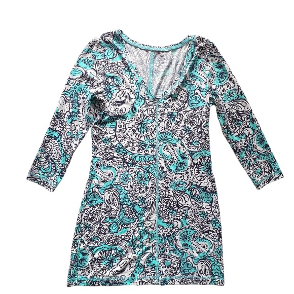 Lilly Pulitzer Juliet Dress in Hippy Hippy Shake | SMALL - Picture 6 of 10
